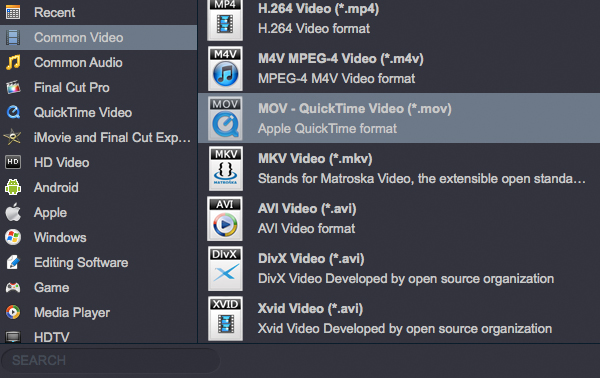 Convert AVCHD to QuickTime