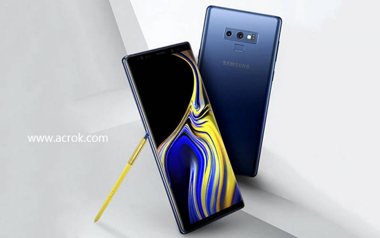 Galaxy Note 9 supported formats