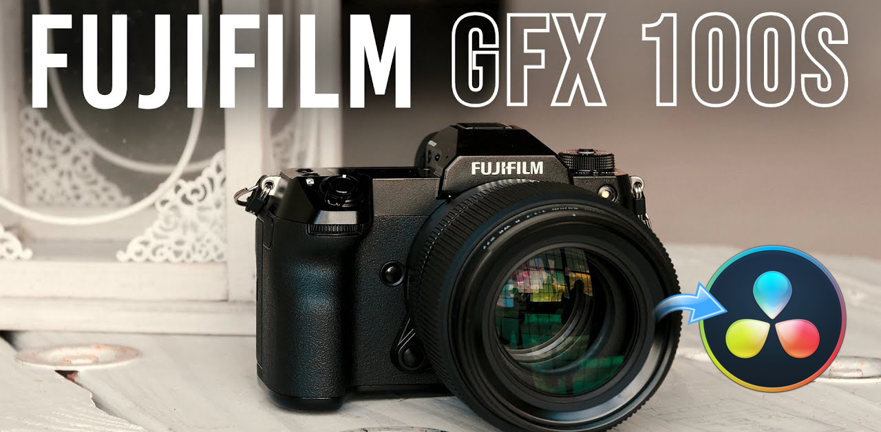 How to edit Fujifilm GFX 100S 4K H.265 MOV in DaVinci Resolve